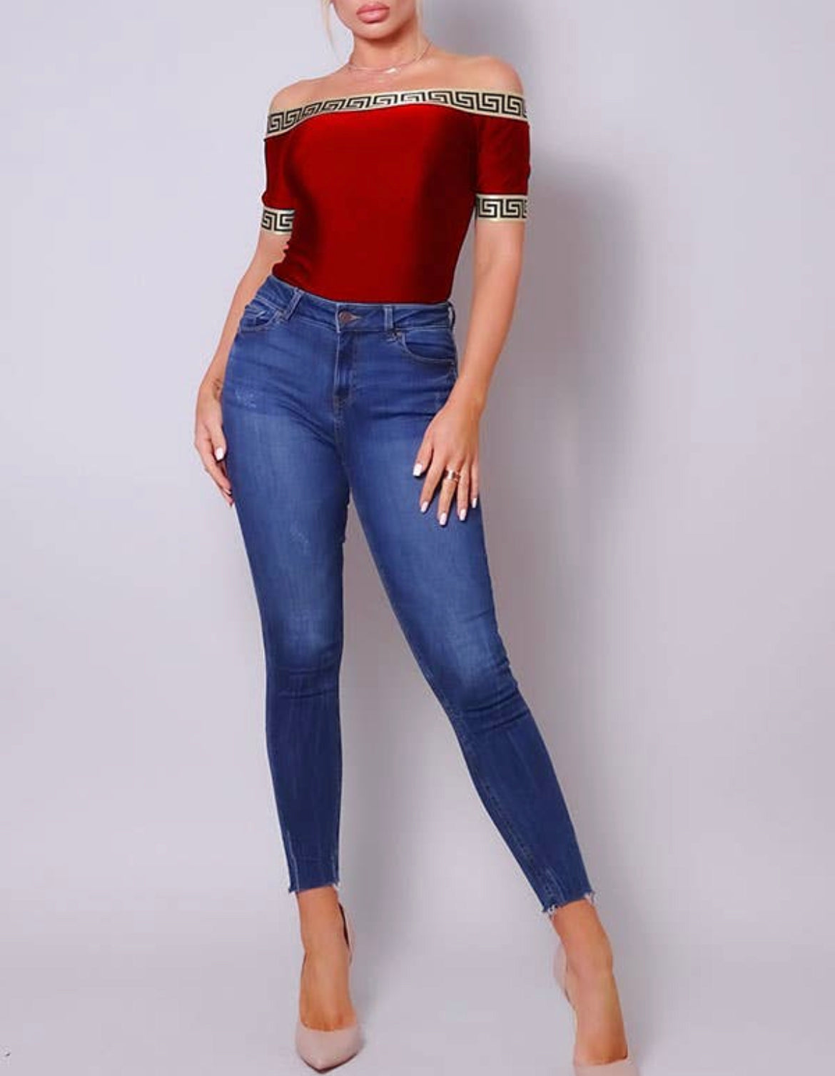 Body Greca Rosso