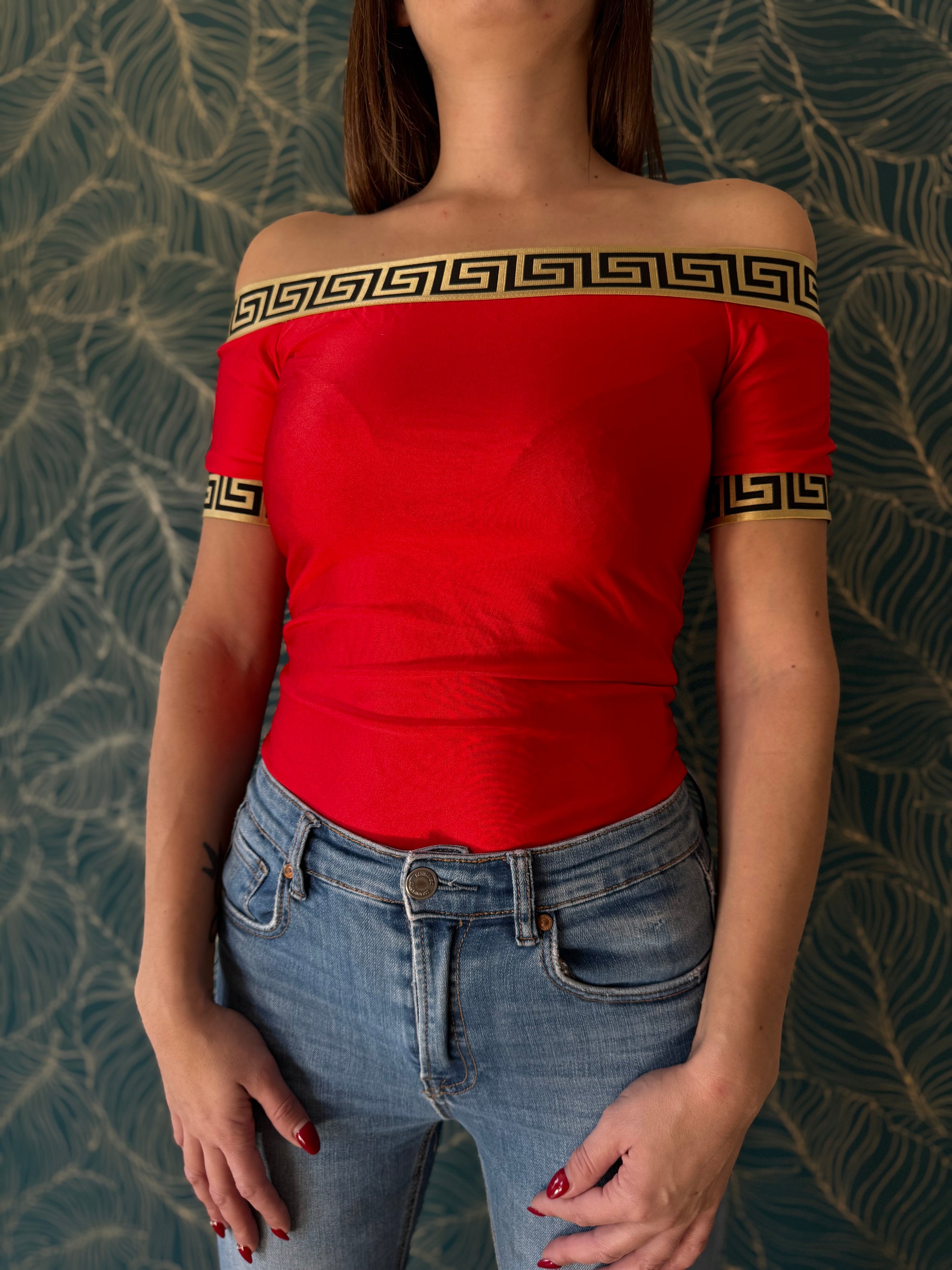 Body Greca Rosso
